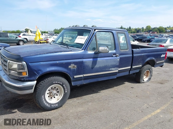 1994 Ford F-150 with VIN 1FTEX14N5RKA40427, listed as a IAAI auction lot 42100522 with 202,585 mi miles. Bid and sale history available at carsss.com. Image 2.