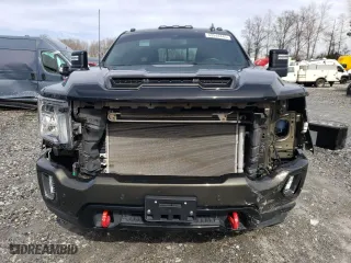 2023 GMC Sierra 2500HD AT4 with VIN 1GT49PE70PF187396, listed as a Copart auction lot 43544445 with 27,432 mi miles and Salvage Title. Bid and sale history available at carsss.com. Image 5.
