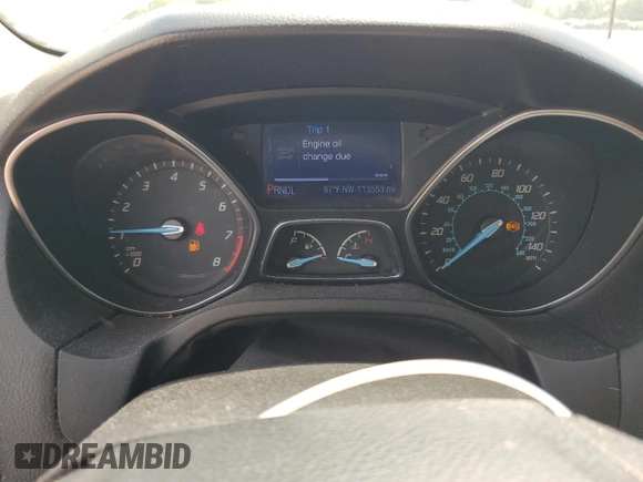 2013 Ford Focus SE with VIN 1FADP3F25DL106039, listed as a Copart auction lot 63492965 with 113,553 mi miles and Salvage title. Bid and sale history available at DreamBid. Image 9.