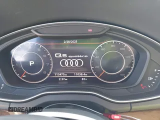 2018 Audi Q5 Premium Plus with VIN WA1BNAFY6J2008147, listed as a IAAI auction lot 41692642 with 113,475 mi miles. Bid and sale history available at carsss.com. Image 7.
