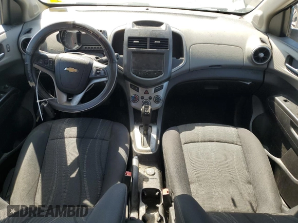 2014 Chevrolet Sonic LT with VIN 1G1JC6SBXE4155113, listed as a Copart auction lot 60866464 with 99,695 mi miles and Salvage Title. Bid and sale history available at carsss.com. Image 8.