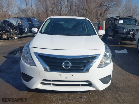 2019 Nissan Versa Sedan SV with VIN 3N1CN7AP0KL859312, listed as a IAAI auction lot 41774102 with 63,909 mi miles. Bid and sale history available at carsss.com. Image 12.