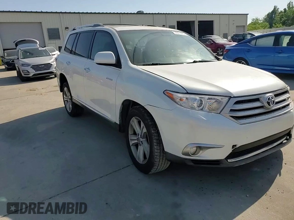 2012 Toyota Highlander Limited with VIN 5TDDK3EH4CS157298, listed as a Copart auction lot 55071475 with 169,477 mi miles and Salvage title. Bid and sale history available at DreamBid. Image 13.