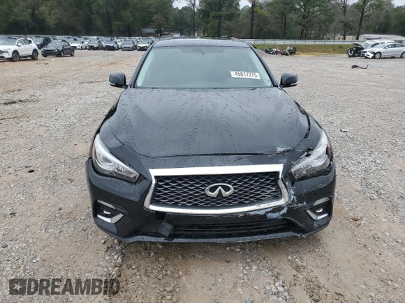 2020 Infiniti Q50 Luxe z VIN JN1EV7AR2LM252670, wystawiony jako Copart lot #45817375 z przebiegiem 69 305 mil mil oraz Szkoda całkowita • Salvage title. Historia ofert i sprzedaży dostępna na DreamBid. Obrazek 5.
