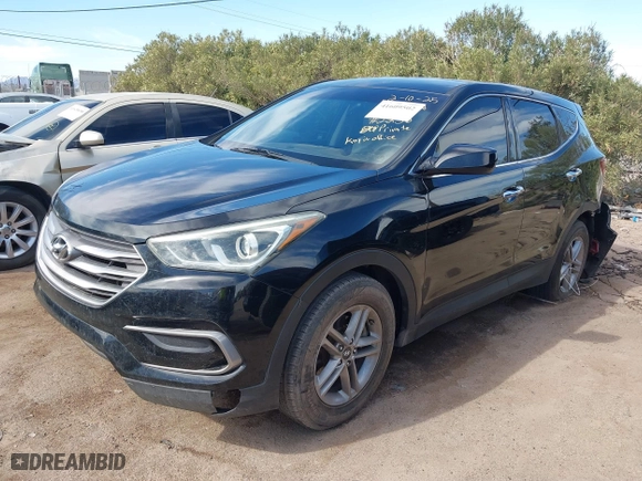 2017 Hyundai Santa Fe Sport 2.4L with VIN 5NMZT3LB3HH032238, listed as a IAAI auction lot 41609502 with 145,400 mi miles. Bid and sale history available at carsss.com. Image 17.