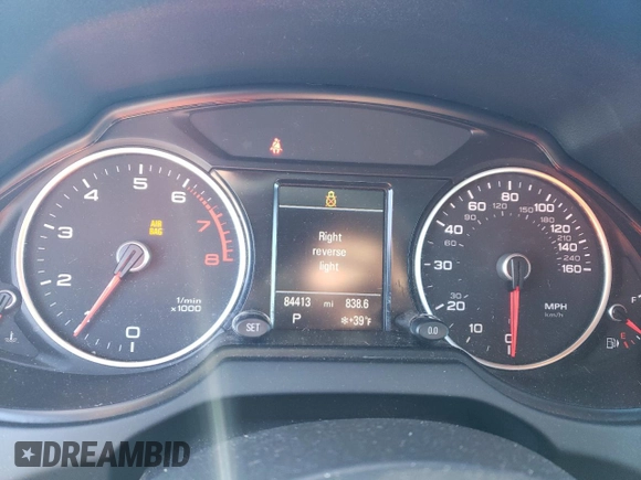 2015 Audi Q5 Prestige with VIN WA1WGAFP4FA086491, listed as a Copart auction lot 85659774 with 84,413 mi miles and Salvage title. Bid and sale history available at DreamBid. Image 9.