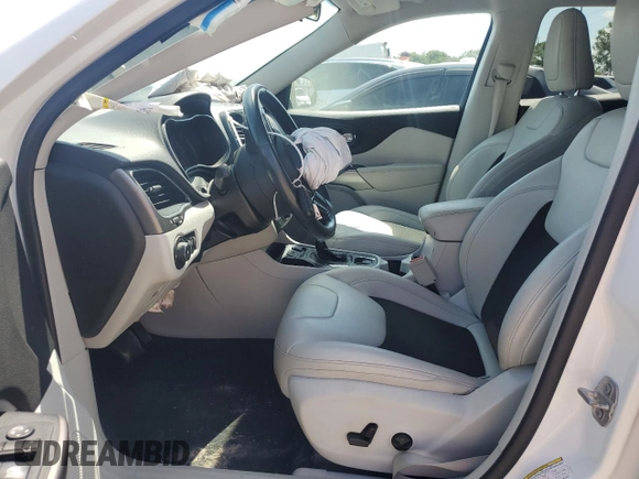 2020 Jeep Cherokee Lux with VIN 1C4PJLLX4LD517207, listed as a Copart auction lot 59304434 with 56,952 mi miles and Non repairable. Bid and sale history available at DreamBid. Image 7.