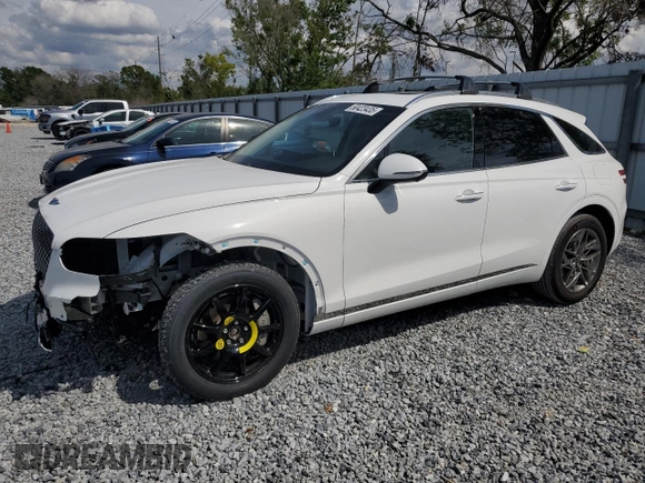 2023 Genesis GV70 2.5T with VIN KMUMADTB5PU135946, listed as a Copart auction lot 50423435 with 11,783 mi miles and Salvage Title. Bid and sale history available at DreamBid. Image 1.