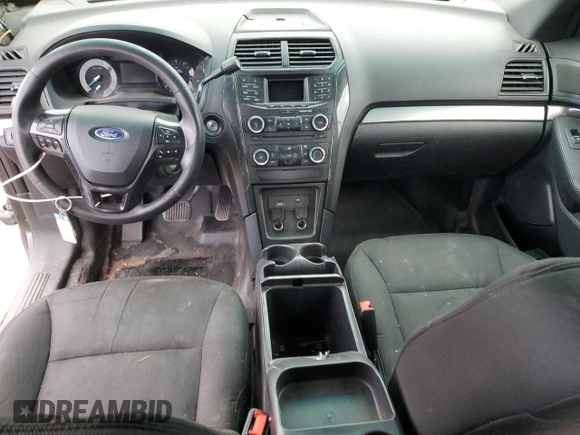 2016 Ford Utility Police Interceptor with VIN 1FM5K8AR7GGC50683, listed as a Copart auction lot 83083274 with 197,682 mi miles and Salvage Title. Bid and sale history available at carsss.com. Image 8.