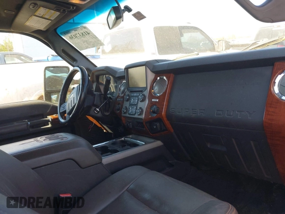 2016 Ford F-250 Lariat with VIN 1FT7W2B61GEA81419, listed as a IAAI auction lot 41837036 with 186,027 mi miles and . Bid and sale history available at DreamBid. Image 5.
