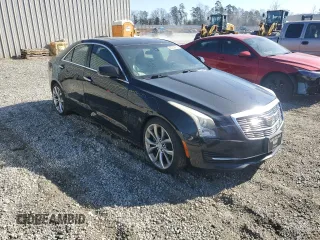2015 Cadillac ATS Sedan Luxury RWD with VIN 1G6AB5RA7F0124835, listed as a Copart auction lot 46309755 with 136,746 mi miles and Clean Title. Bid and sale history available at carsss.com. Image 4.