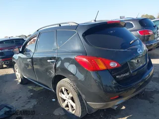 2009 Nissan Murano SL with VIN JN8AZ18W89W154253, listed as a IAAI auction lot 41149996 with 131,404 mi miles. Bid and sale history available at carsss.com. Image 3.
