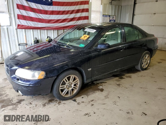 2006 Volvo S60 2.5L Turbo with VIN YV1RH592062545494, listed as a Copart auction lot 65266434 with 174,455 mi miles and Clean Title. Bid and sale history available at carsss.com. Image 1.