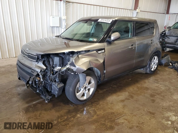 2019 Kia Soul with VIN KNDJN2A29K7669251, listed as a Copart auction lot 59124325 with 64,000 mi miles and Salvage title. Bid and sale history available at DreamBid. Image 1.