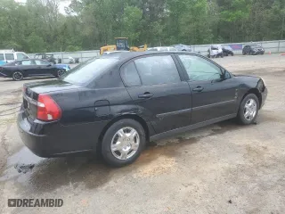 2005 Chevrolet Malibu with VIN 1G1ZS52F35F294331, listed as a Copart auction lot 51503305 with 152,052 mi miles and Salvage Title. Bid and sale history available at carsss.com. Image 3.