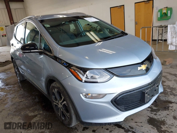 2017 Chevrolet Bolt EV Premier with VIN 1G1FX6S00H4174329, listed as a IAAI auction lot 42444274 with 84,193 mi miles and . Bid and sale history available at DreamBid. Image 1.