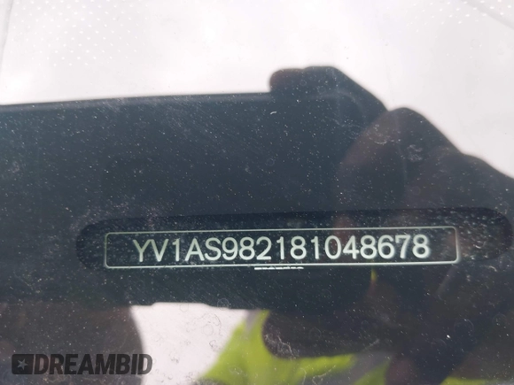 2008 Volvo S80 3.2L с VIN YV1AS982181048678, выставлен на аукционе IAAI как лот 42144272 с пробегом 208 018 миль миль и . История ставок и продаж доступна на DreamBid. Изображение 9.