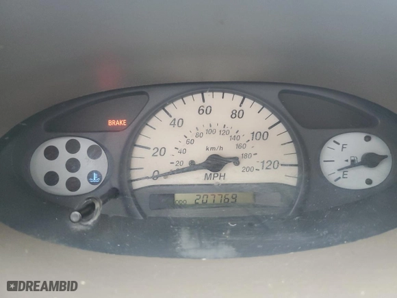 2003 Toyota ECHO with VIN JTDAT123630268497, listed as a Copart auction lot 83375064 with 207,769 mi miles and Salvage Title. Bid and sale history available at carsss.com. Image 9.