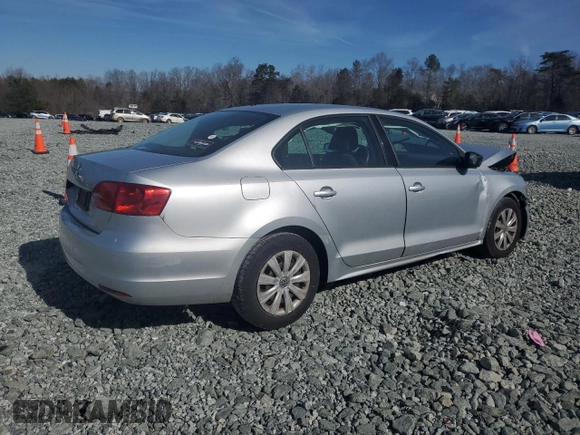 2014 Volkswagen Jetta Sedan S with VIN 3VW1K7AJ5EM367069, listed as a Copart auction lot 45405855 with 257,494 mi miles and Salvage Title. Bid and sale history available at carsss.com. Image 3.