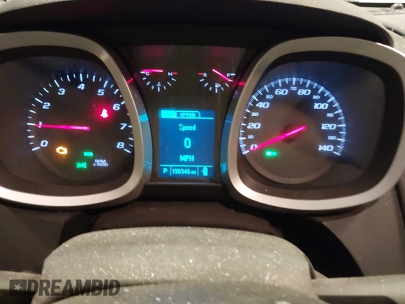 2013 Chevrolet Equinox LT with VIN 1GNALDEK3DZ133583, listed as a IAAI auction lot 41930787 with 190,346 mi miles. Bid and sale history available at carsss.com. Image 7.