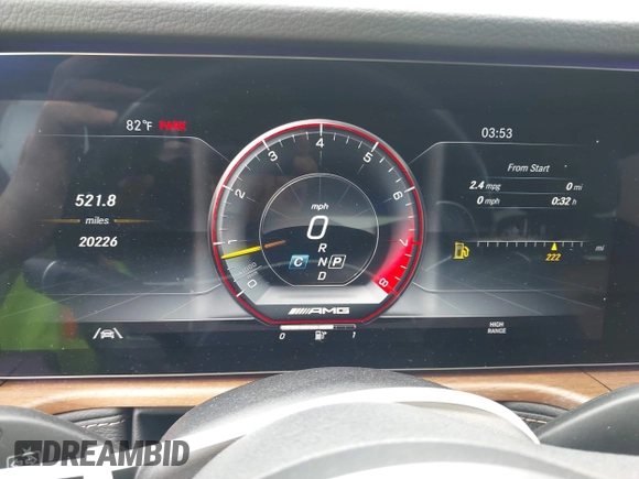 2021 Mercedes-Benz G 63 AMG with VIN W1NYC7HJ9MX417011, listed as a IAAI auction lot 42414126 with 20,226 mi miles and . Bid and sale history available at DreamBid. Image 7.