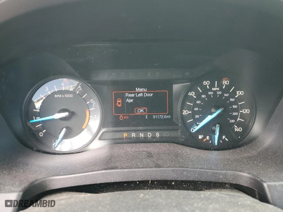 2017 Ford Explorer XLT with VIN 1FM5K8D86HGC67172, listed as a Copart auction lot 49511485 with 91,172 mi miles and Clean Title. Bid and sale history available at carsss.com. Image 9.