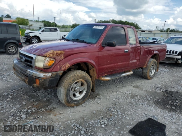 1999 Toyota Tacoma PreRunner with VIN 4TASN92N2XZ463119, listed as a Copart auction lot 59575775 with 172,223 mi miles and Salvage title. Bid and sale history available at DreamBid. Image 1.