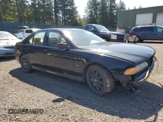 2000 BMW 5 Series 528iA with VIN WBADM6341YGU29669, listed as a Copart auction lot 55398505 with 0 mi miles and Salvage Title. Bid and sale history available at carsss.com. Image 4.