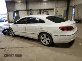 2014 Volkswagen CC R-Line with VIN WVWBN7AN2EE535385, listed as a Copart auction lot 81300224 with 91,953 mi miles and Salvage Title. Bid and sale history available at carsss.com. Image 2.