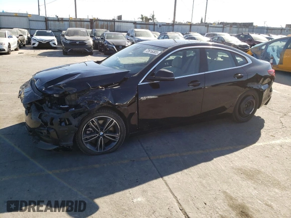 2021 BMW 2 Series 228i xDrive with VIN WBA73AK08M7H54267, listed as a Copart auction lot 72616303 with 55,999 mi miles. Bid and sale history available at carsss.com. Image 1.
