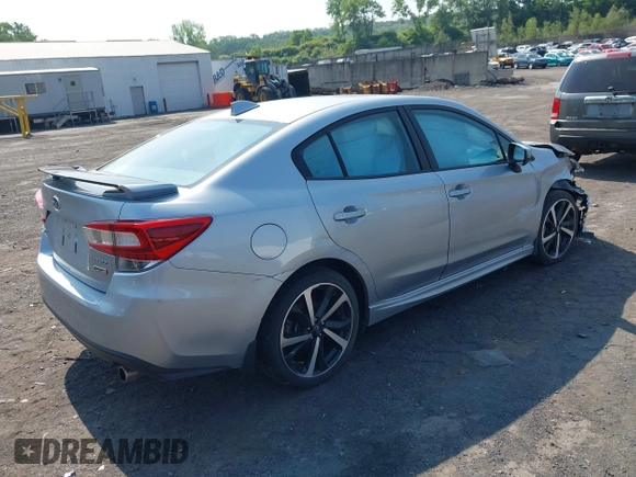 2023 Subaru Impreza Special Sports with VIN 4S3GKAL63P3605007, listed as a IAAI auction lot 42491597 with 19,229 mi miles and . Bid and sale history available at DreamBid. Image 4.