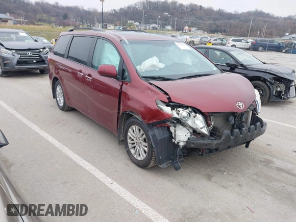 2017 Toyota Sienna XLE Auto Access Seat with VIN 5TDYZ3DC6HS820641, listed as a IAAI auction lot 41184049 with 118,607 mi miles and . Bid and sale history available at DreamBid. Image 1.