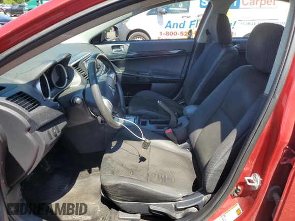 2017 Mitsubishi Lancer ES with VIN JA32U2FU7HU007050, listed as a Copart auction lot 62768864 with 220,420 mi miles and Clean Title. Bid and sale history available at carsss.com. Image 7.