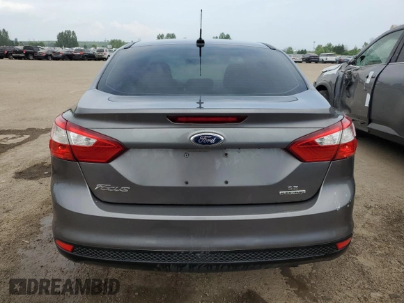 2013 Ford Focus SE with VIN 1FADP3F24DL100281, listed as a Copart auction lot 60507605 with 223,439 mi miles and Salvage title. Bid and sale history available at DreamBid. Image 6.