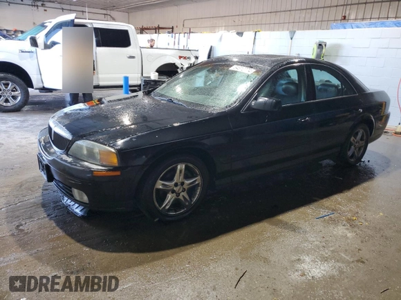 2002 Lincoln LS w/Base Pkg with VIN 1LNHM87A52Y714212, listed as a Copart auction lot 84810774 with 68,413 mi miles and Salvage Title. Bid and sale history available at DreamBid. Image 1.