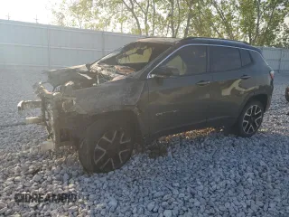 2017 Jeep Compass Limited z VIN 3C4NJDCB2HT635405, wystawiony jako Copart lot #52593685 z przebiegiem Nie podano mil oraz Czysty tytuł • Clean title. Historia ofert i sprzedaży dostępna na DreamBid. Obrazek 1.