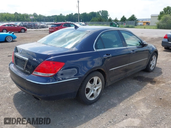 2005 Acura RL with VIN JH4KB16535C018279, listed as a IAAI auction lot 42563577 with 140,738 mi miles and . Bid and sale history available at DreamBid. Image 4.
