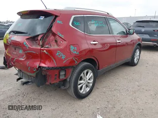 2014 Nissan Rogue S with VIN 5N1AT2MVXEC755798, listed as a IAAI auction lot 41947261 with 156,149 mi miles. Bid and sale history available at carsss.com. Image 4.