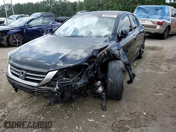 2013 Honda Accord Sport with VIN 1HGCR2F53DA184868, listed as a Copart auction lot 54410545 with Not Provided miles and Salvage Title. Bid and sale history available at DreamBid. Image 14.