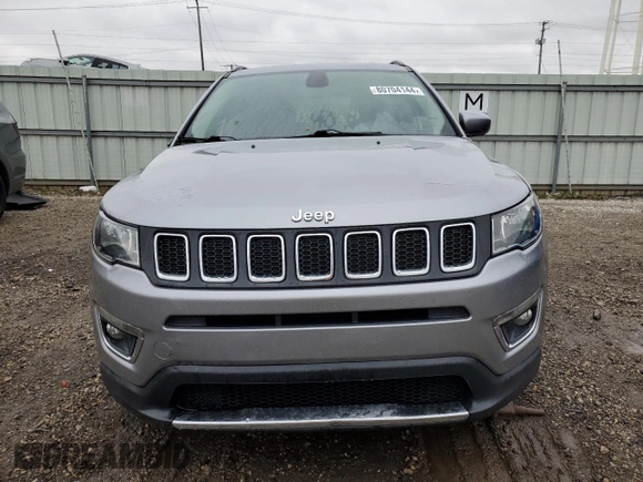 2019 Jeep Compass Limited with VIN 3C4NJCCB6KT659868, listed as a Copart auction lot 80704144 with 84,013 mi miles and Salvage title. Bid and sale history available at DreamBid. Image 5.