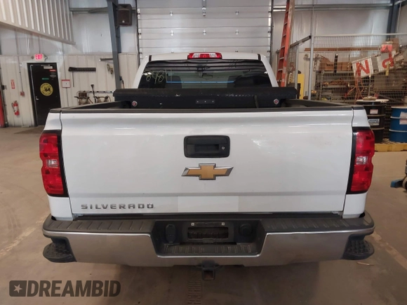 2018 Chevrolet Silverado 1500 Work Truck with VIN 1GCRCNEC5JZ336075, listed as a IAAI auction lot 41484871 with 160,283 mi miles. Bid and sale history available at carsss.com. Image 16.