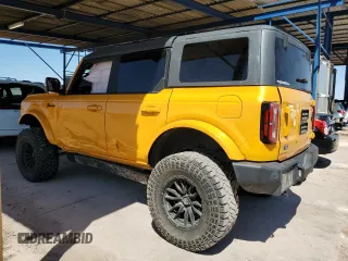 2022 Ford Bronco with VIN 1FMEE5BP8NLB30916, listed as a Copart auction lot 54632415 with 33,316 mi miles and Salvage title. Bid and sale history available at DreamBid. Image 2.