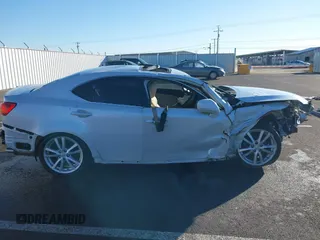 2006 Lexus IS 250 with VIN JTHBK262165021067, listed as a IAAI auction lot 41561905 with Not provided miles and . Bid and sale history available at DreamBid. Image 13.