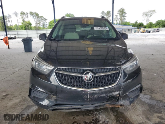 2017 Buick Encore Preferred с VIN KL4CJASB5HB100247, выставлен на аукционе Copart как лот 57434845 с пробегом 88 320 миль миль и Списание • Salvage title. История ставок и продаж доступна на DreamBid. Изображение 5.