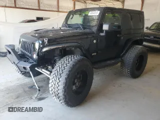 2015 Jeep Wrangler Sahara с VIN 1C4AJWBGXFL614656, выставлен на аукционе Copart как лот 60844515 с пробегом 78 459 миль миль и Списание • Salvage title. История ставок и продаж доступна на DreamBid. Изображение 1.