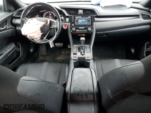 2021 Honda Civic Sport with VIN SHHFK7H49MU401573, listed as a Copart auction lot 56133445 with 90,280 mi miles and Salvage Title. Bid and sale history available at DreamBid. Image 8.