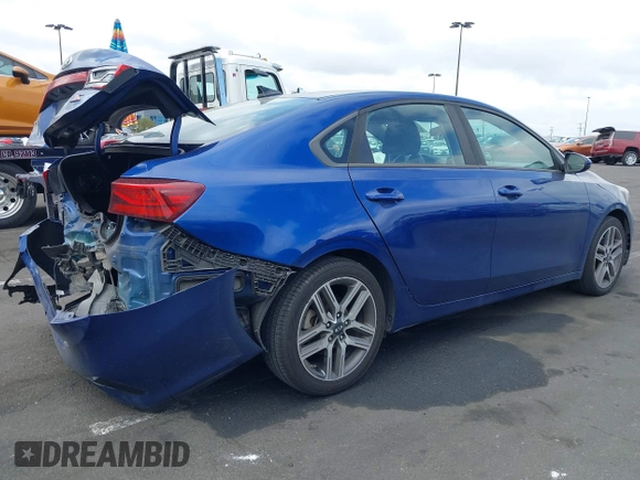 2019 Kia Forte S with VIN 3KPF34AD2KE017208, listed as a IAAI auction lot 42127090 with 83,466 mi miles and . Bid and sale history available at carsss.com. Image 4.