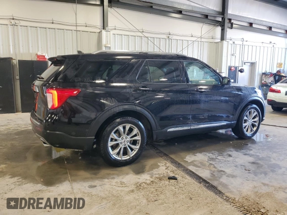 2024 Ford Explorer Limited with VIN 1FMSK7FH8RGA05245, listed as a Copart auction lot 50073655 with 36,842 mi miles and Clean Title. Bid and sale history available at carsss.com. Image 3.