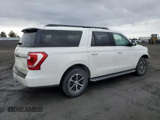 2021 Ford Expedition Max XLT with VIN 1FMJK1JT2MEA38346, listed as a Copart auction lot 47743885 with 57,935 mi miles and Clean Title. Bid and sale history available at DreamBid. Image 3.