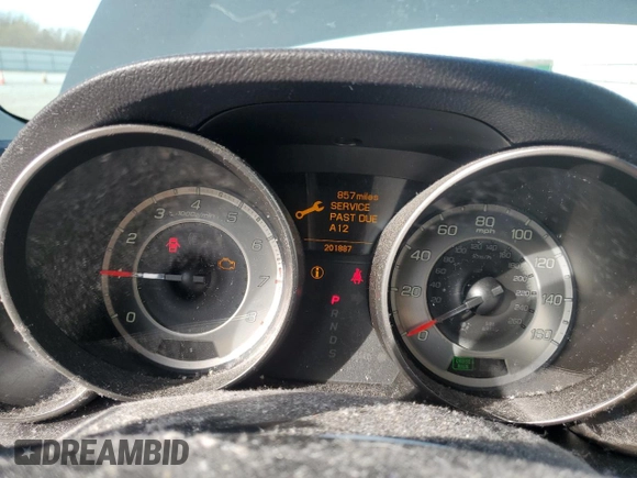 2012 Acura MDX Tech/Entertainment Pkg with VIN 2HNYD2H42CH527106, listed as a Copart auction lot 49253315 with 201,887 mi miles and Salvage Title. Bid and sale history available at carsss.com. Image 9.
